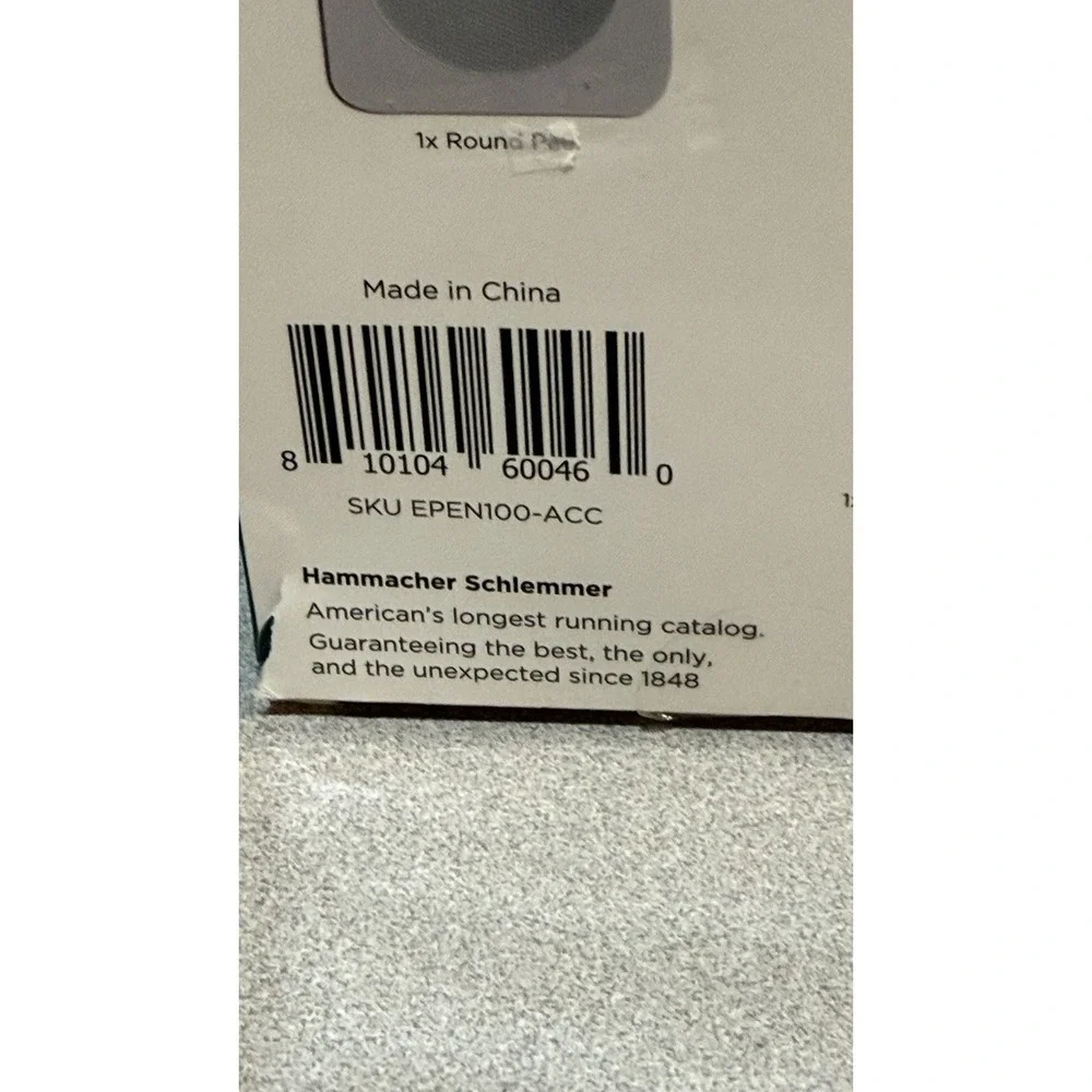 Hammacher‎ Schlemmer the Pinchless Electrolysis Hair Remover 2 Gel + 4 Gel Pads